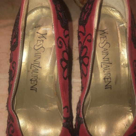 Yves Saint Laurent Vintage Heels - Picture 3 of 4
